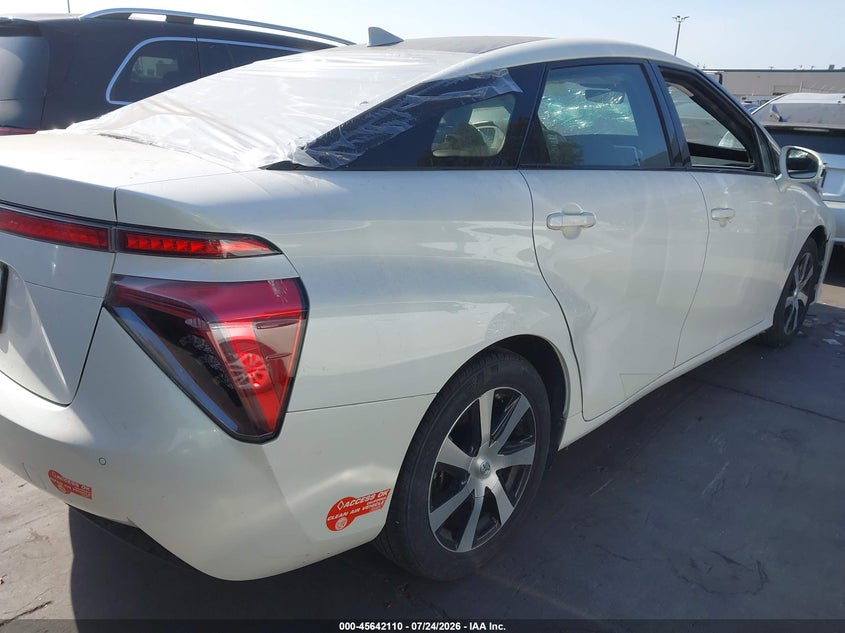 Vin: jtdbvrbd3ha001437, lot: 46140633, toyota mirai 20174