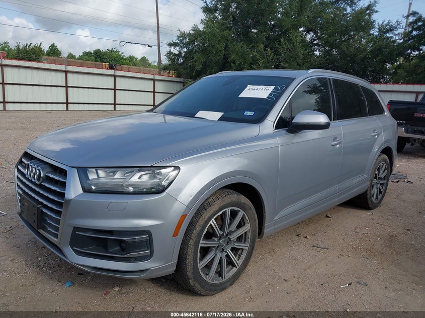 Vin: wa1lhaf72jd030413, lot: 46140639, audi q7 2.0t premium 20182