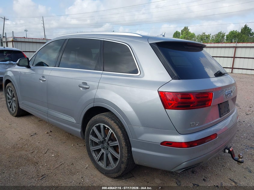 Vin: wa1lhaf72jd030413, lot: 46140639, audi q7 2.0t premium 20183