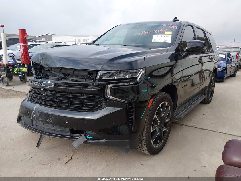 Vin: 1gnskrkl3pr374825, lot: 46140682, chevrolet tahoe 4wd rst 20232