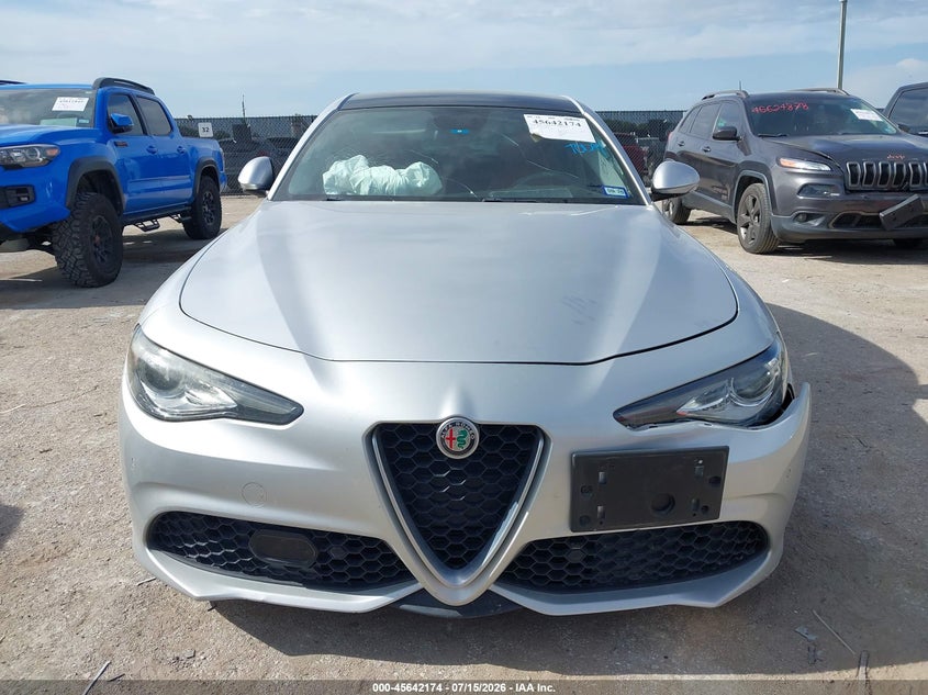 2018 Alfa Romeo Giulia Ti Sport VIN: ZARFAECN3J7580788 Lot: 45642174