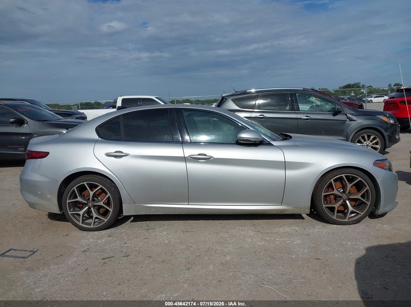 2018 Alfa Romeo Giulia Ti Sport VIN: ZARFAECN3J7580788 Lot: 45642174