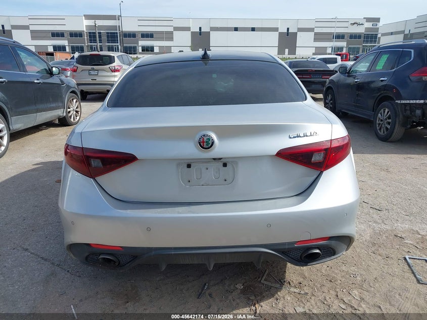 2018 Alfa Romeo Giulia Ti Sport VIN: ZARFAECN3J7580788 Lot: 45642174