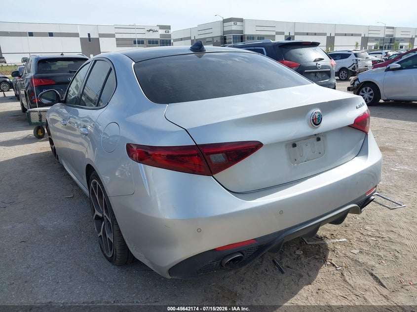 ALFA-ROMEO GIULIA 2018 VIN ZARFAECN3J7580788