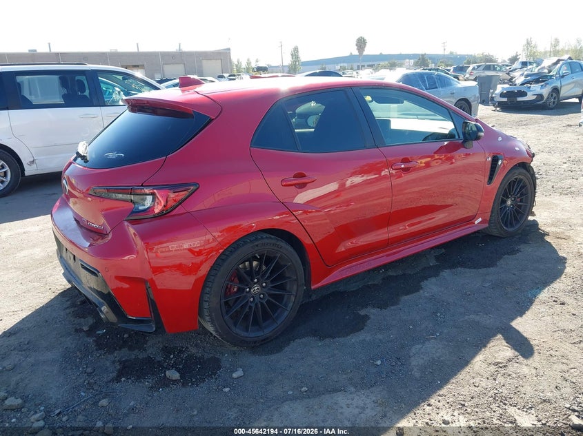 Vin: jtnabaae6ra013045, lot: 46140717, toyota gr corolla premium 20244