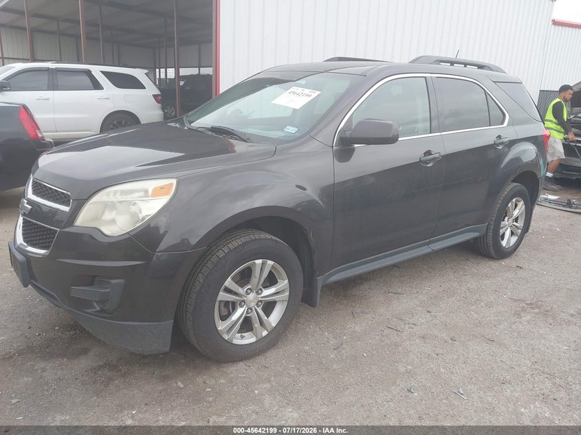 2014 Chevrolet Equinox, Rear, IAAI, VIN 2GNALBEK6E6156406 — photo 2