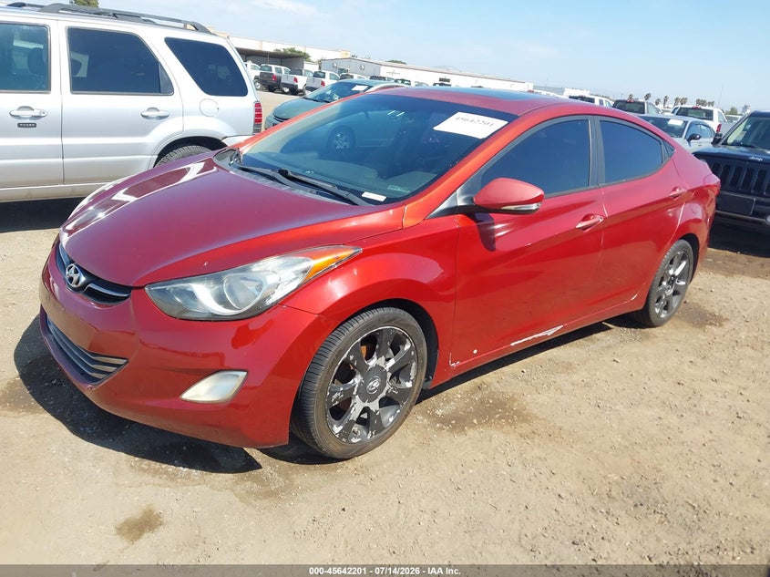 2011 Hyundai Elantra Limited (Ulsan Plant) KMHDH4AE4BU154293 photo 1