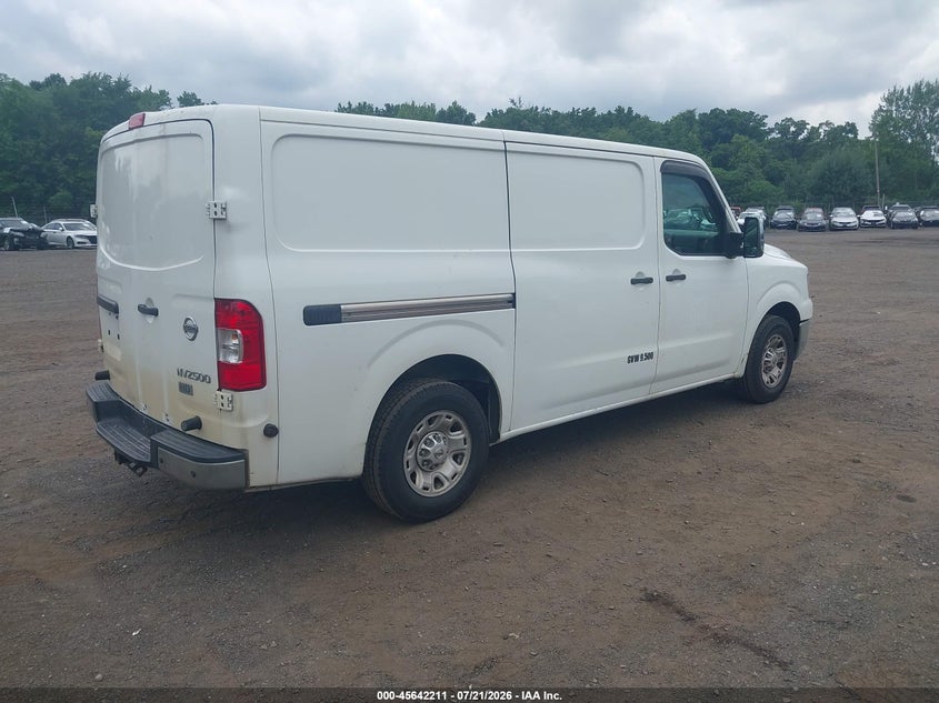 Vin: 1n6af0ky0dn113619, lot: 46140735, nissan nv cargo nv2500 hd sv v8 20134