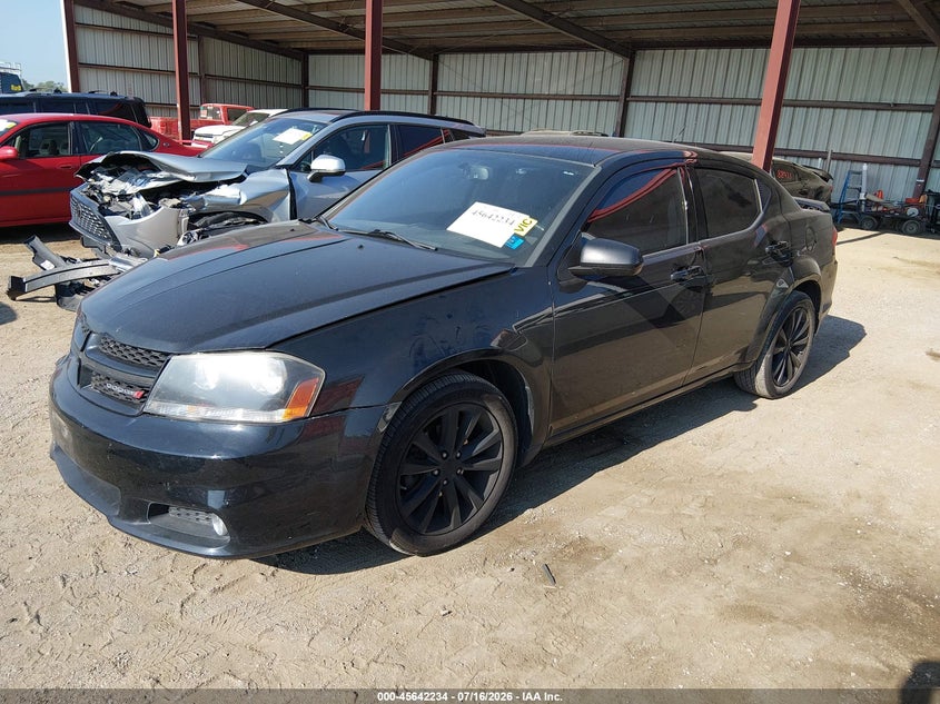 Vin: 1c3cdzcb0dn664296, lot: 46140757, dodge avenger sxt 20132