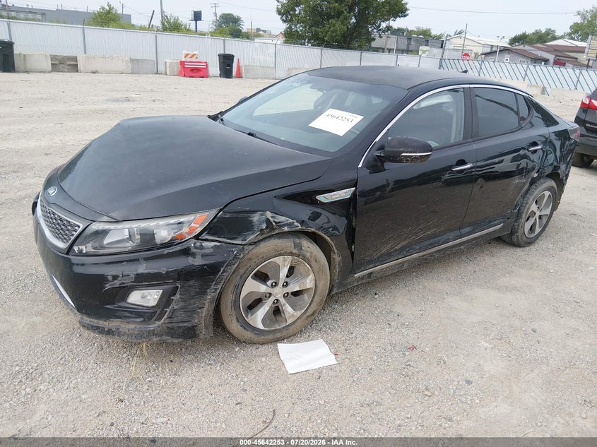 2015 KIA OPTIMA HYBRID auction photo 2
