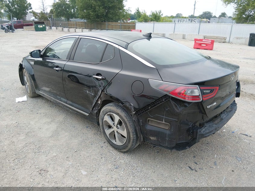 2015 KIA OPTIMA HYBRID auction photo 3
