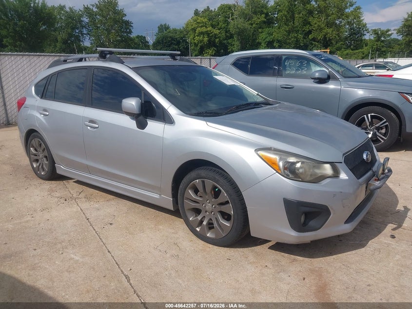 2012 SUBARU IMPREZA auction photo 1
