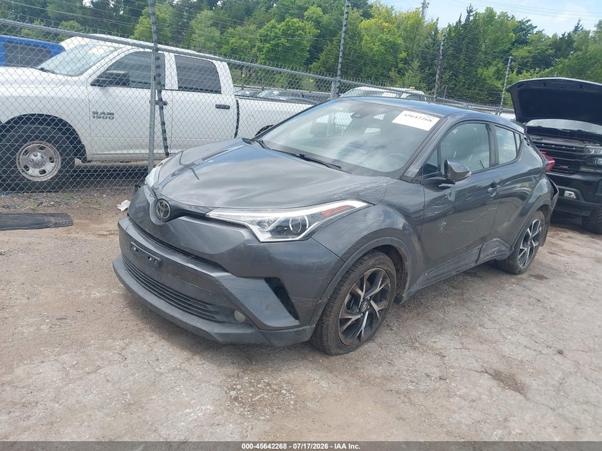 2018 Toyota C-Hr Xle Premium, Оба бока, IAAI, VIN NMTKHMBX1JR061583 — фото 2
