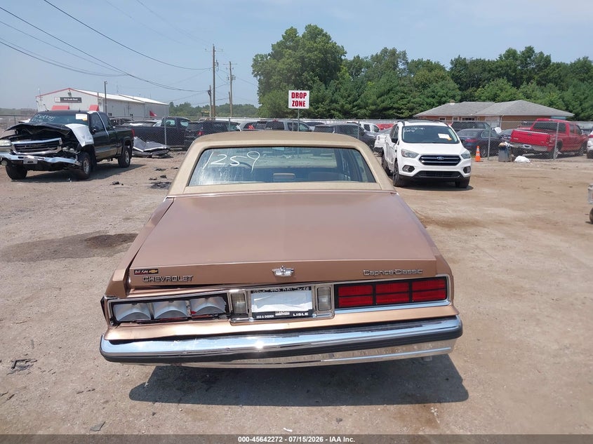 1989 Chevrolet Caprice Classic Brougham VIN: 1G1BU51E7KA161259 Lot: 45642272