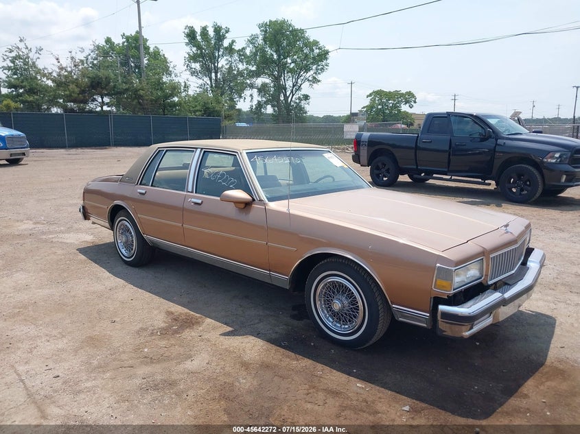 1989 CHEVROLET CAPRICE CLASSIC BROUGHAM