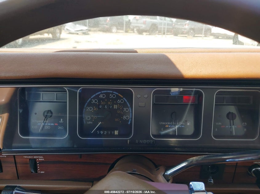 1989 Chevrolet Caprice Classic Brougham VIN: 1G1BU51E7KA161259 Lot: 45642272