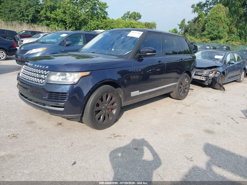 Vin: salgs2pf0ga293636, lot: 46140813, land rover range rover 3.0l v6 supercharged hse 20162