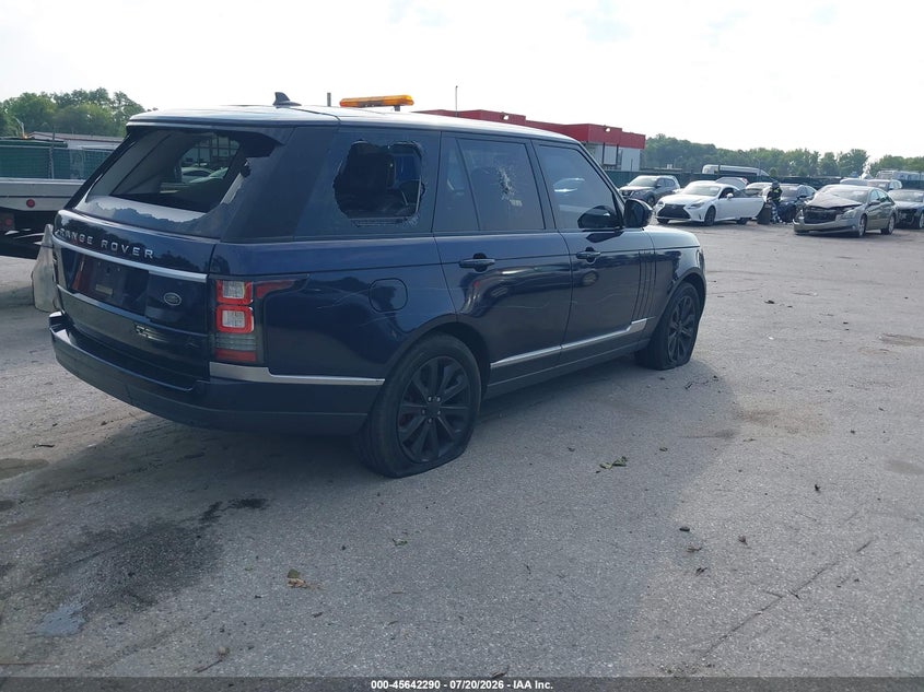 Vin: salgs2pf0ga293636, lot: 46140813, land rover range rover 3.0l v6 supercharged hse 20164