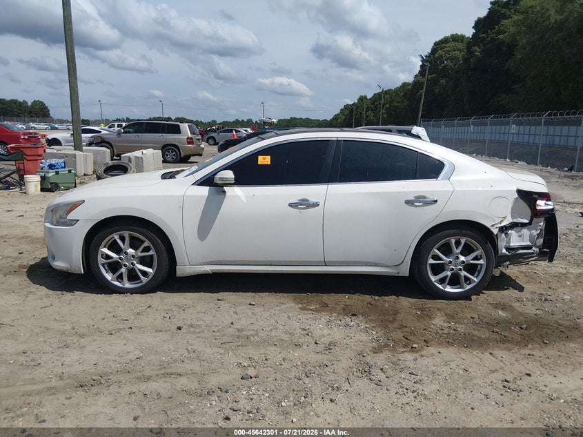 2012 Nissan Maxima 3.5 Sv VIN: 1N4AA5AP9CC822847 Lot: 45642301