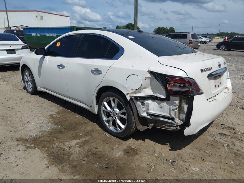 2012 Nissan Maxima 3.5 Sv VIN: 1N4AA5AP9CC822847 Lot: 45642301