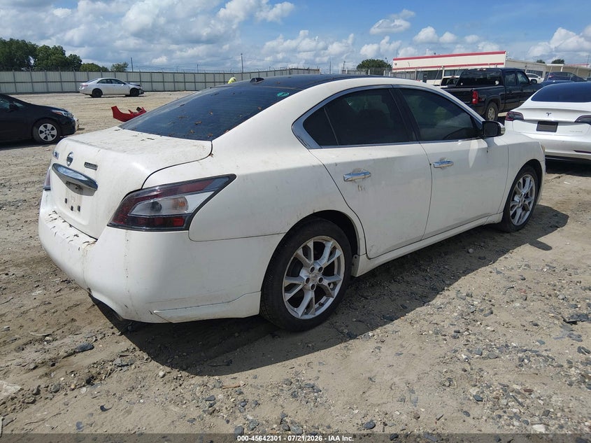 2012 Nissan Maxima 3.5 Sv VIN: 1N4AA5AP9CC822847 Lot: 45642301