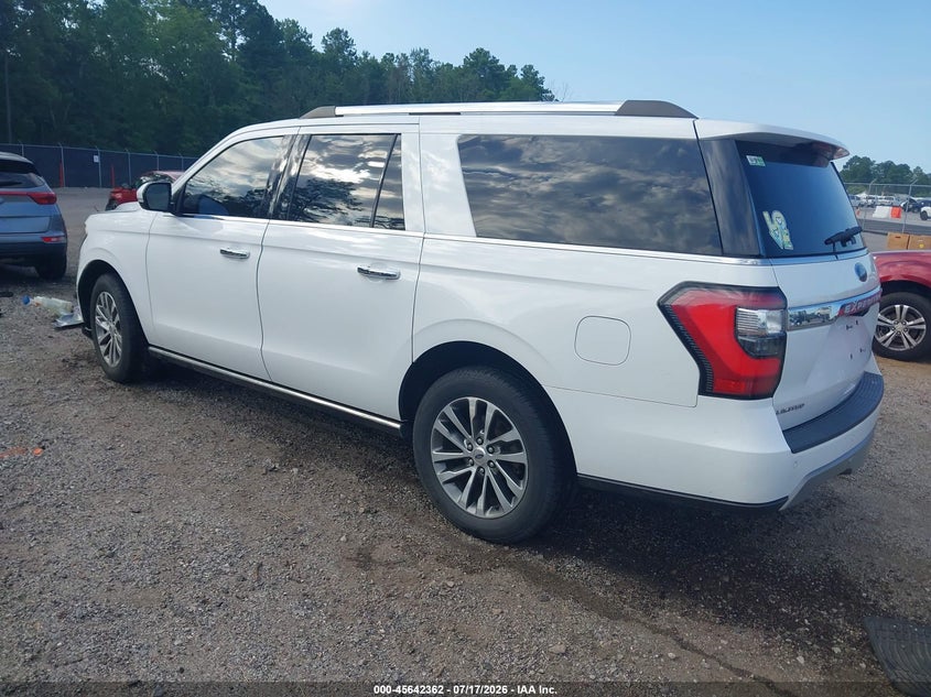 Vin: 1fmjk2at2jea08345, lot: 46140885, ford expedition max limited 20183