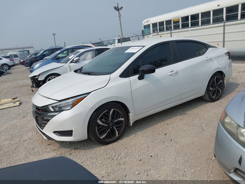 2024 Nissan Versa, Rear, IAAI, VIN 3N1CN8FV9RL921474 — photo 2