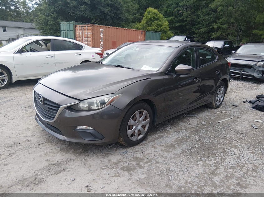 Vin: jm1bm1u75e1159981, lot: 46140915, mazda mazda3 i sport 20142