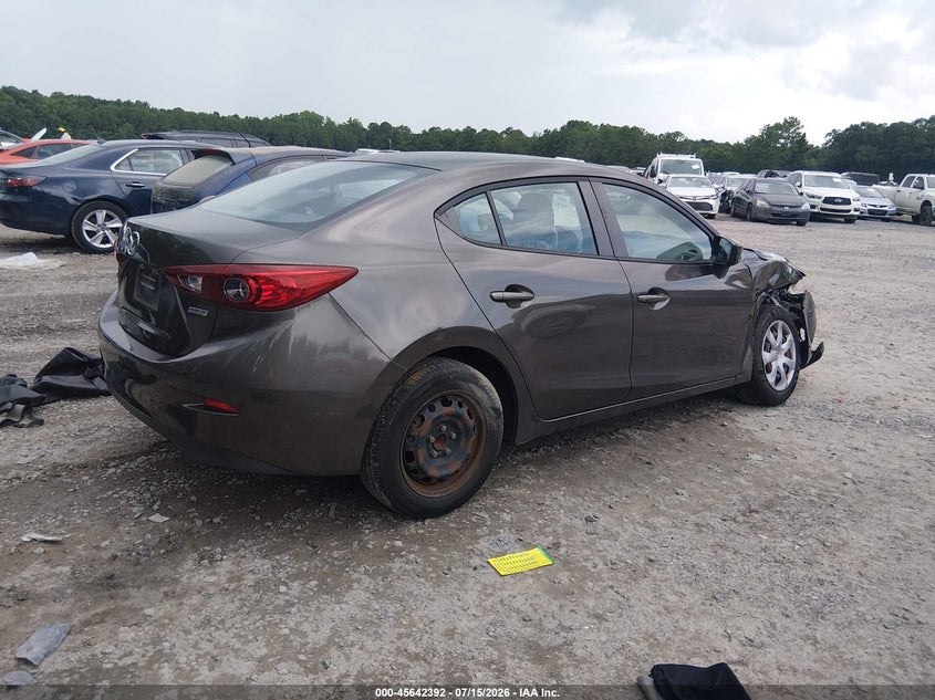 Vin: jm1bm1u75e1159981, lot: 46140915, mazda mazda3 i sport 20144