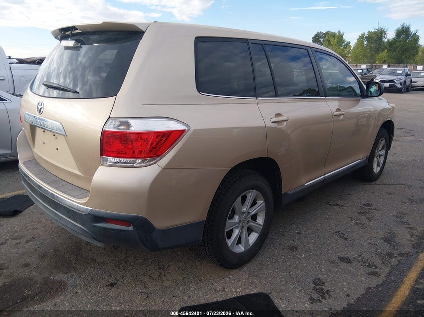 Vin: 5tdza3ehxbs009051, lot: 46140924, toyota highlander 20114
