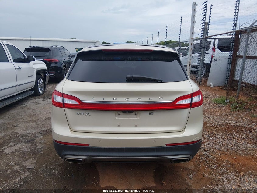2016 Lincoln Mkx Reserve VIN: 2LMPJ6LR1GBL35334 Lot: 45642402