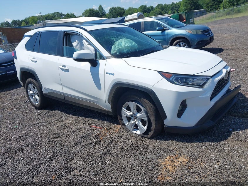 2021 TOYOTA RAV4 HYBRID auction photo 1