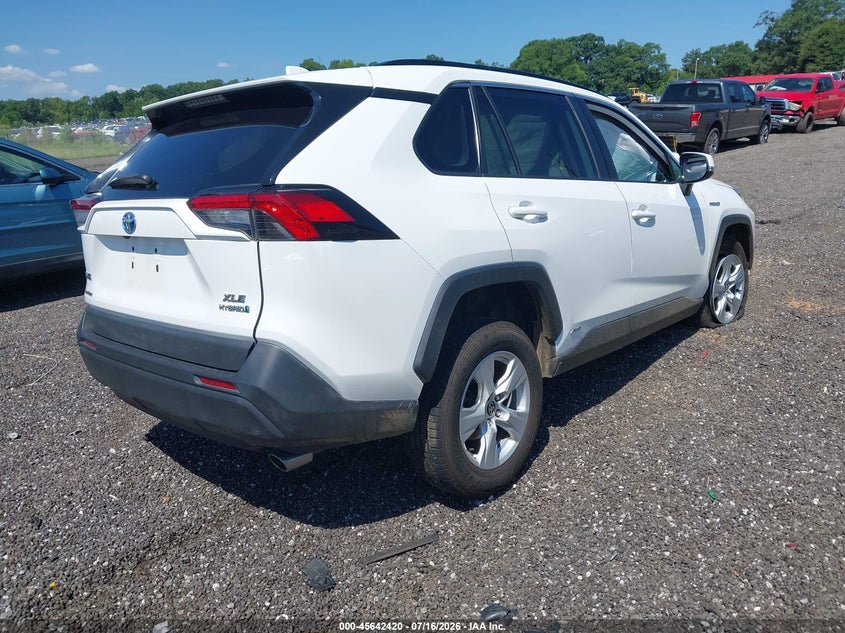 2021 TOYOTA RAV4 HYBRID auction photo 4