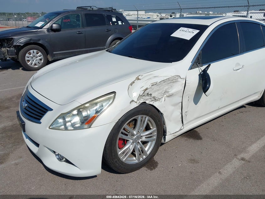 2013 Infiniti G37X VIN: JN1CV6AR4DM353907 Lot: 45642426