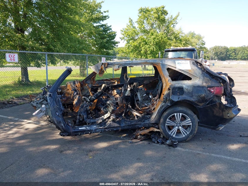 2018 Acura Mdx VIN: 5J8YD4H31JL010440 Lot: 45642437