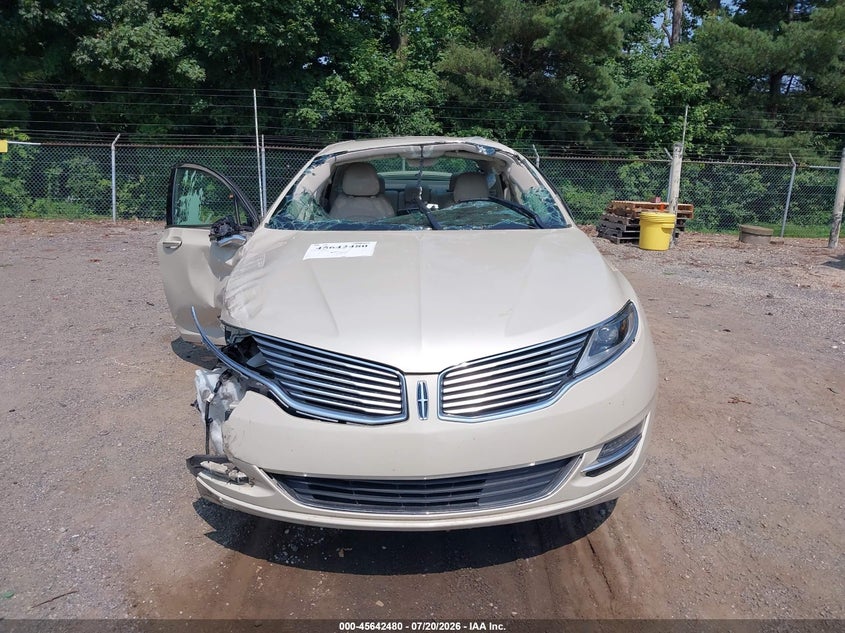 2016 Lincoln Mkz VIN: 3LN6L2G90GR621097 Lot: 45642480