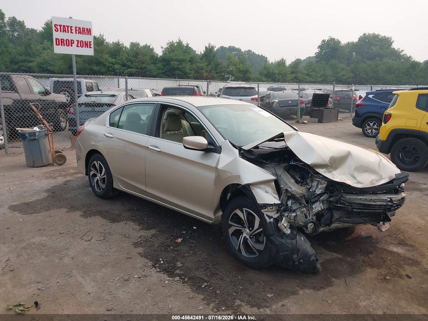 2016 HONDA ACCORD LX