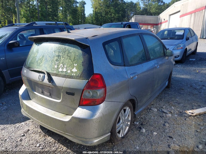 2007 HONDA FIT auction photo 4