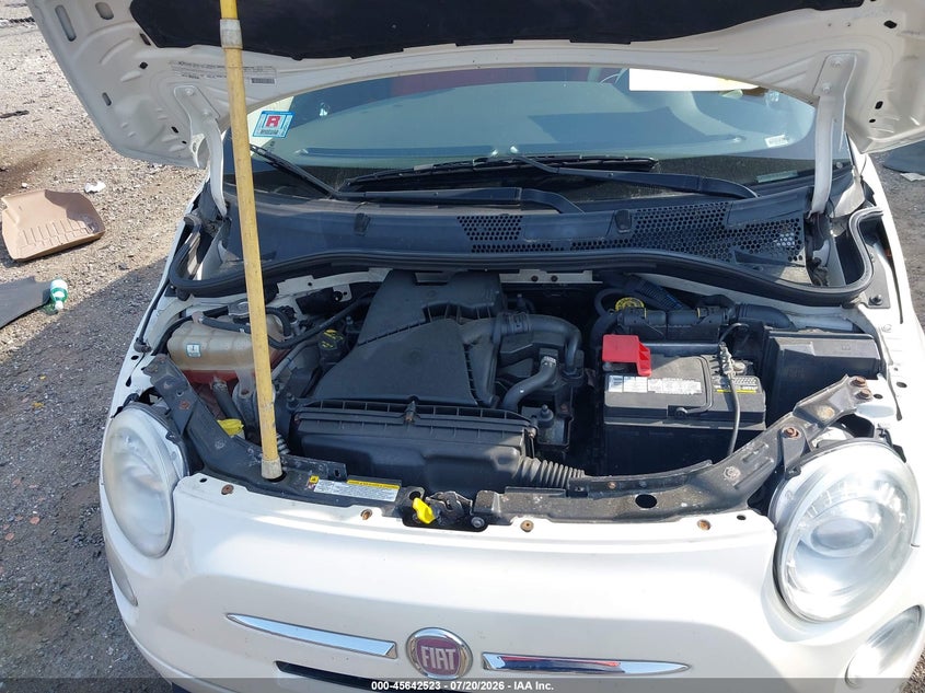 2012 Fiat 500 Pop VIN: 3C3CFFARXCT119424 Lot: 45642523