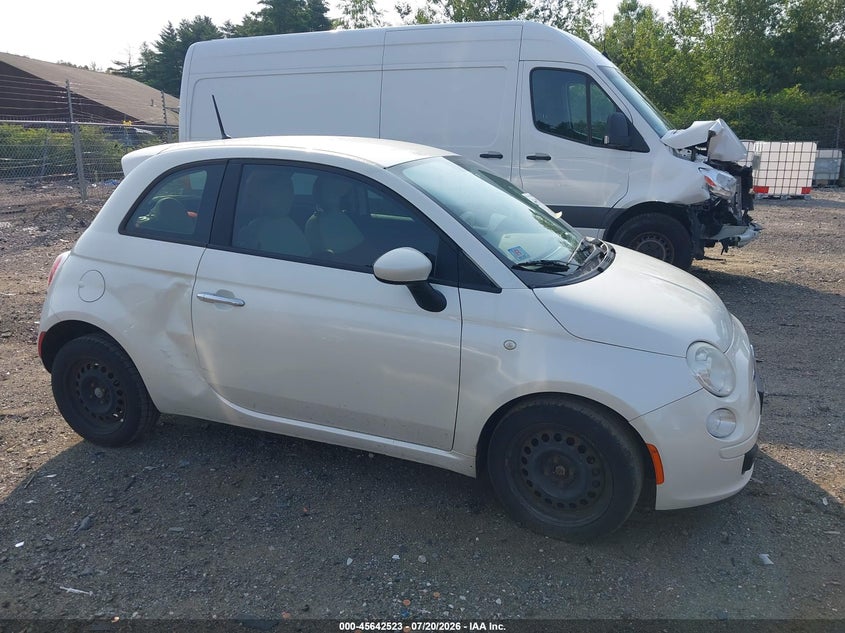 2012 Fiat 500 Pop VIN: 3C3CFFARXCT119424 Lot: 45642523