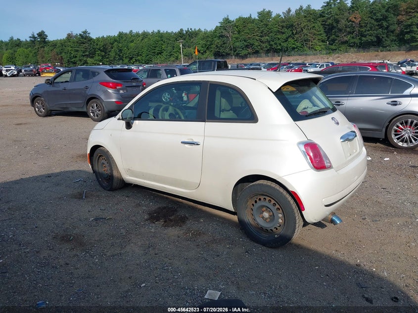 2012 Fiat 500 Pop VIN: 3C3CFFARXCT119424 Lot: 45642523