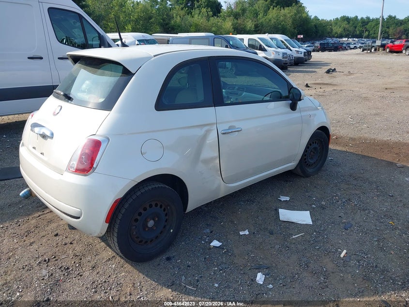 2012 Fiat 500 Pop VIN: 3C3CFFARXCT119424 Lot: 45642523