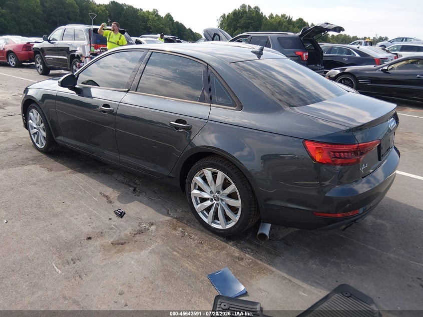 Vin: wauanaf44hn029891, lot: 46141114, audi a4 premium 20173