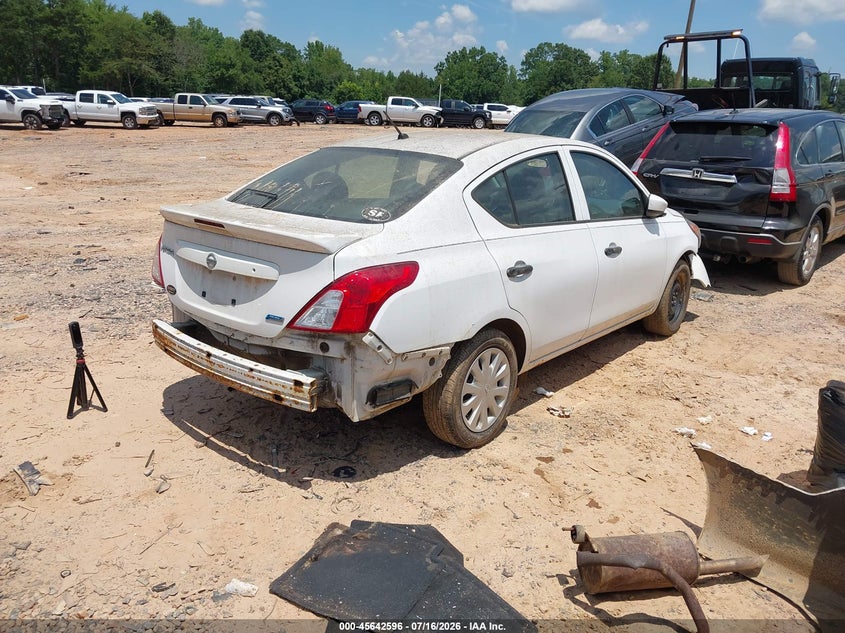 Vin: 3n1cn7ap8gl896373, lot: 46141119, nissan versa 1.6 s+ 20164