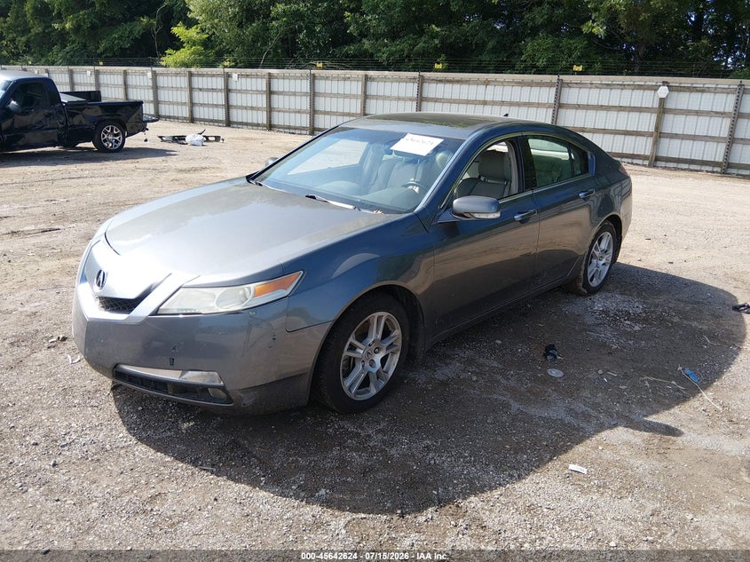 2009 Acura Tl 3.5, Right Front, IAAI, VIN 19UUA86529A003037 — photo 2