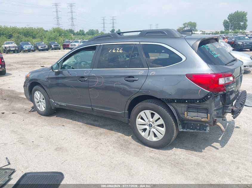 Vin: 4s4bsacc3j3363323, lot: 46141149, subaru outback 2.5i premium 20183