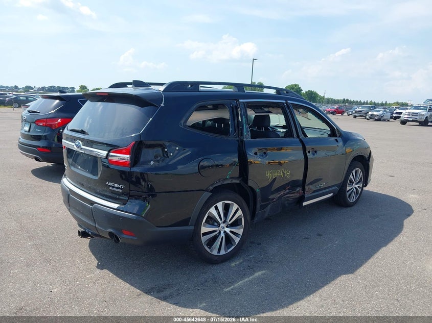 Vin: 4s4wmald7k3424856, lot: 46141171, subaru ascent limited 20194