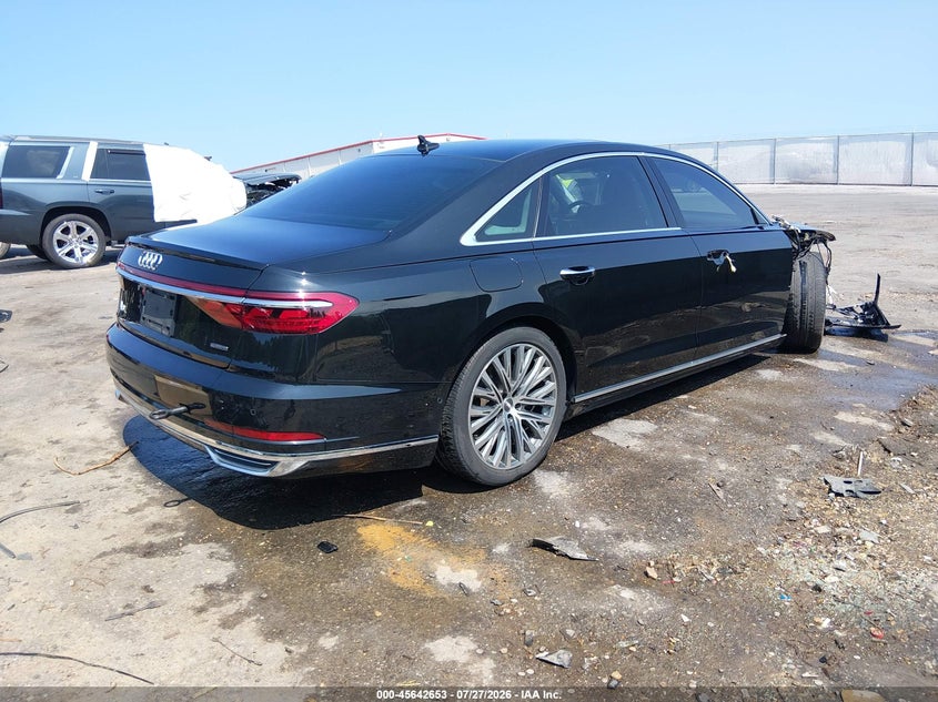 Vin: wau8daf88kn005086, lot: 46141176, audi a8 l 55 20194
