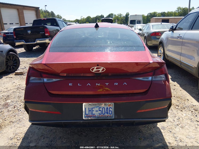 HYUNDAI ELANTRA 2025 VIN KMHLL4DG9SU943787