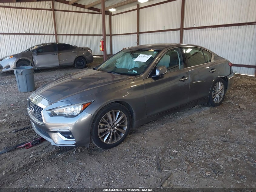 2020 Infiniti Q50 Luxe VIN: JN1EV7AP2LM206576 Lot: 45642666
